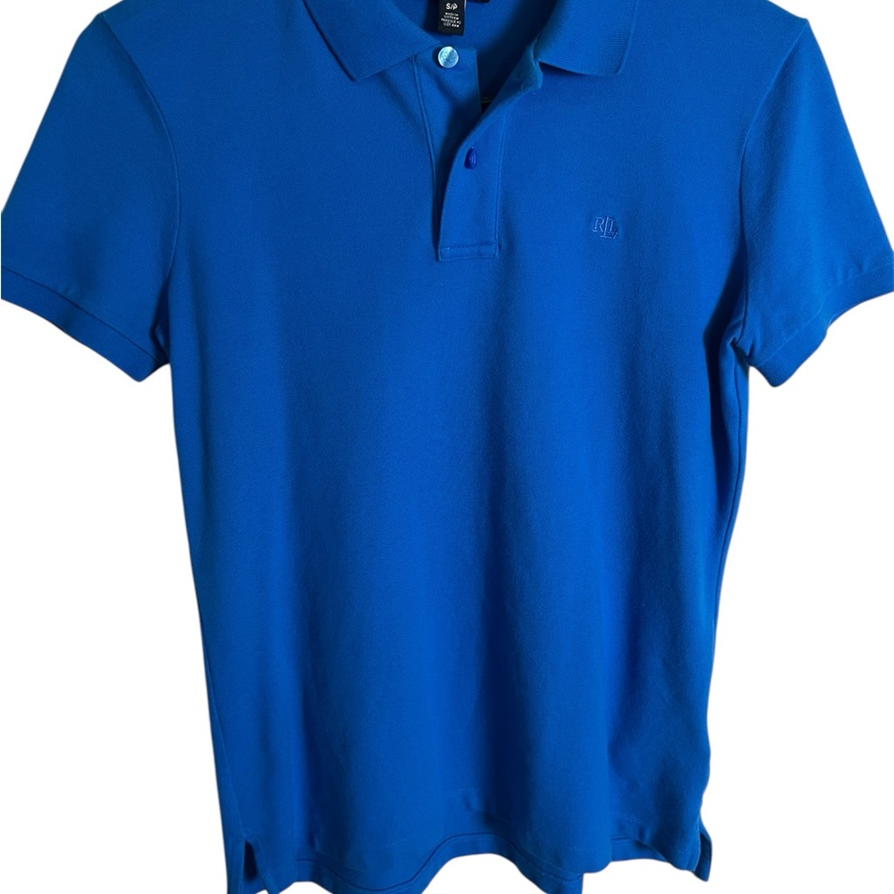 Lauren Ralph Lauren Classic Blue Women Polo Shirt Small
